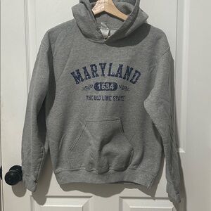 Gildan Gray Heavy Blend Hoodie